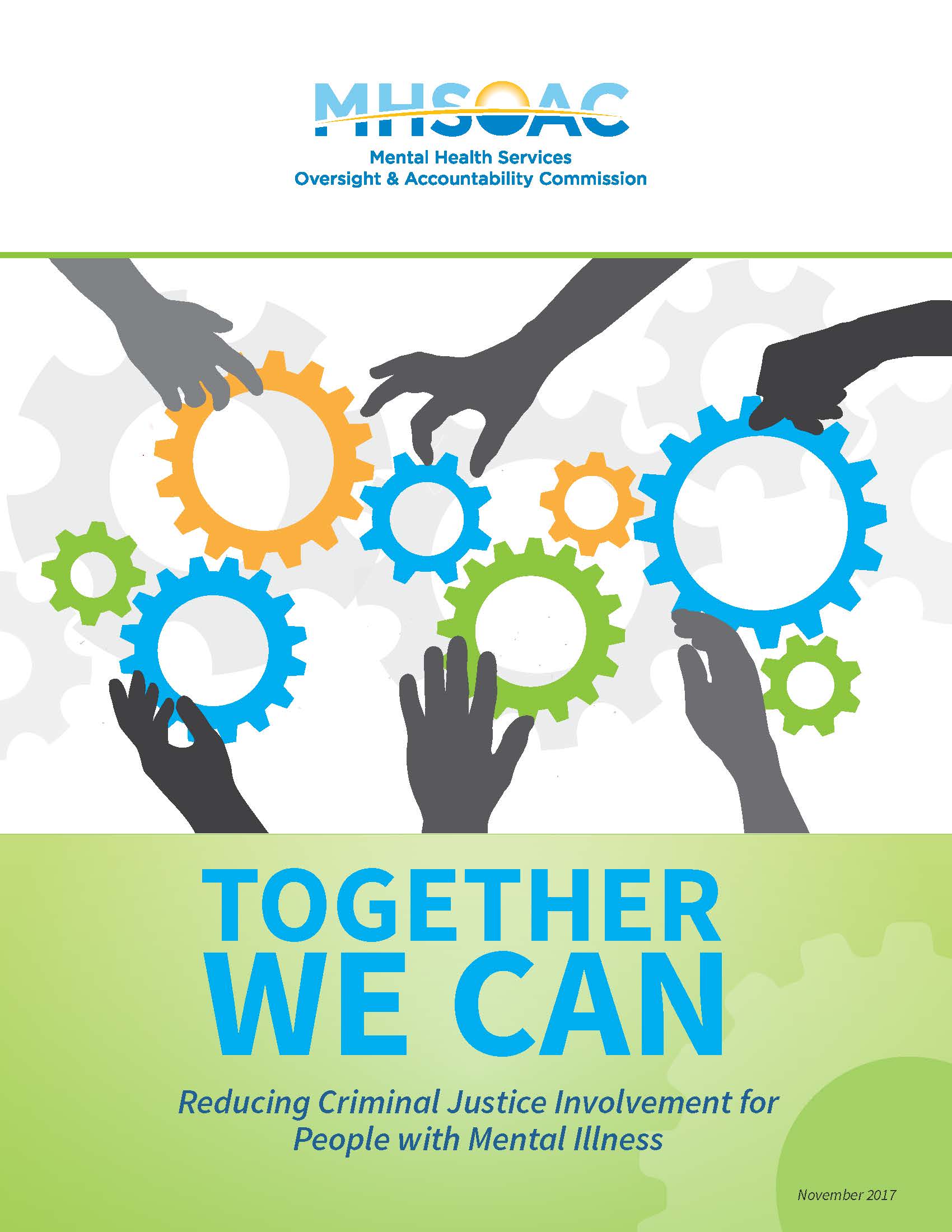 Together We Can - Reducing Criminal Justice Involvement for People with Mental Illness Cover