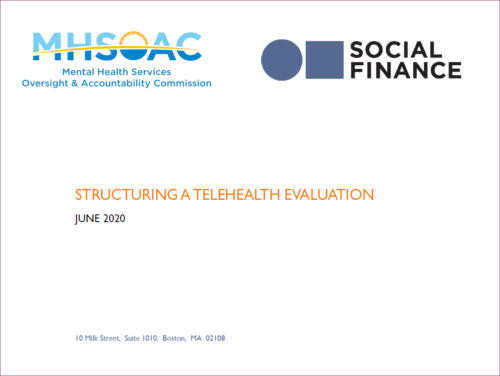 Structuring a Telehealth Evaluation Cover
